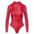 Cottelli - Schlangenhaut-Body (rot) - L
