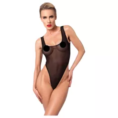 Noir - Transparenter Body (schwarz) - L