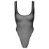 Noir - Transparenter Body (Schwarz) - L