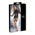 Cottelli Bondage - Transparente Oberteil mit Handschellen (schwarz) - M