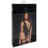 Noir Libido - Body mit Strumpfhalter (Schwarz)
