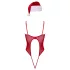 Cottelli - Weihnachtliches Body-Set (Rot)