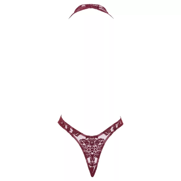Noir Kink Royal - Transparenter Body (Rot) - L