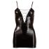 Cottelli - Glänzendes, geschnürtes Kleid (schwarz) - L