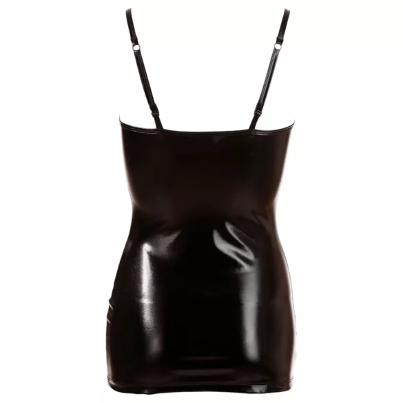 Cottelli - Glänzendes Spitzenkleid (schwarz) - XL