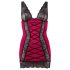 Cottelli - Exklusives Schnürkorsett-Kleid (Rot)