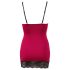 Cottelli - Exklusives Schnürkorsett-Kleid (Rot) - L