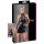 Cottelli - Spitzen glänzendes Neckholder-Minikleid (schwarz) - M