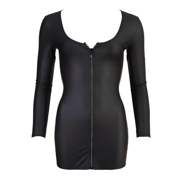 Cottelli - Partykleid mit Strassreißverschluss (schwarz)