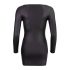 Cottelli – Partykleid mit Strasszipper (schwarz) - XL