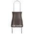 Abierta Fina - Gewagter Glanz - Minikleid (schwarz) - XL