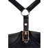 Abierta Fina - Satin Glanz, Push-Up Kleid (Schwarz) - 85B/L