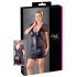 Cottelli Plus Size - Schleifen & Spitze Kleid (schwarz) - 2XL