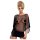 Obsessive Punker - transparente Minikleid und String (schwarz) - L/XL