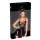 Noir - Lackkleid mit Netzdetail (Schwarz) - XL