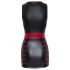 Cottelli Party - Eng anliegendes Streifenkleid (Schwarz-Rot) - XL