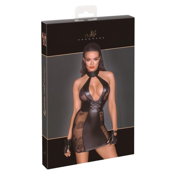 Noir - Schnür-Minikleid (schwarz) - M
