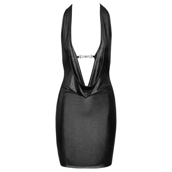 Cottelli Party - Neckholder-Kleid (silber) - XL