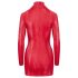 Cottelli - Schlangenhaut-Minikleid (rot) - L