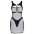 Cottelli - Transparenter Party-Set (Schwarz) - L