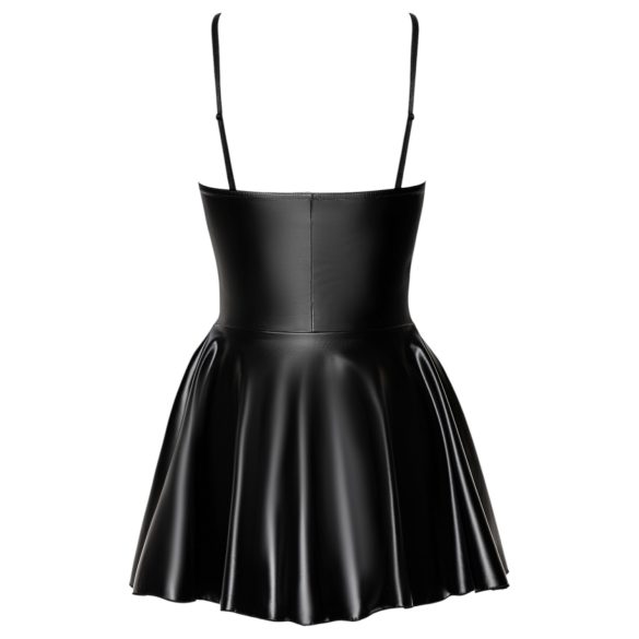 Noir Libido - Schwarzes, mattes Minikleid