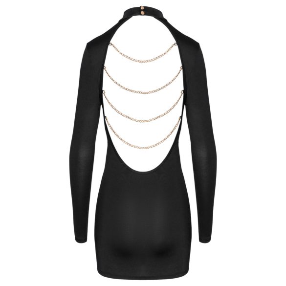 Cottelli - Rückenfreies Ketten-Minikleid (Schwarz) - L