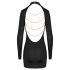 Cottelli - Rückenfreies Ketten-Minikleid (Schwarz) - L