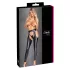 Cottelli - Offene Chaps-Hose und String-Set (schwarz)