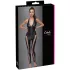 Cottelli Party - Halterneck-Overall mit Schnürung (Schwarz) - XL