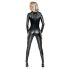 Noir - Langer Jumpsuit mit Schlangenledermuster (Schwarz) - L