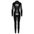 Noir - Langer Jumpsuit mit Schlangenledermuster (Schwarz) - L