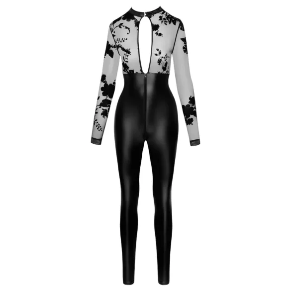 Noir - Overall mit Spitzenoberteil (schwarz) - M
