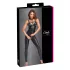 Cottelli - matter Overall mit abnehmbarer Brustpartie (schwarz)