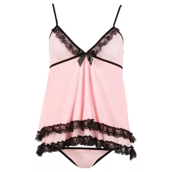 Cottelli - Süße, verführerische Rüschen - Babydoll - XXL