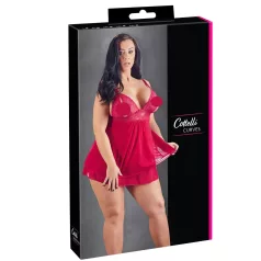 Cottelli Plus Size - Spitzen Babydoll (Rot) - XL