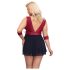 Cottelli Bondage Plus Size - Babydoll (Rot) - 3XL