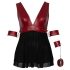 Cottelli Bondage Plus Size - Babydoll (Rot) - 3XL
