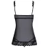 Kissable - offenes Babydoll (schwarz)
