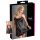Cottelli - Satin Nachthemd (schwarz) - XXL