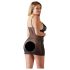 Cottelli Plus Size - Spitzen-Negligé Schwarz