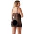 Cottelli Plus Size - Spitzen-Negligé Schwarz