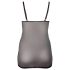 Cottelli Plus Size - Spitzen-Negligé Schwarz