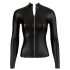 Cottelli - Glänzendes Langarm-Oberteil für Damen (Schwarz)