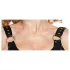 Black Level - Lack-Kleid Set (schwarz) - M