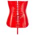 Black Level - rotes Vinylkorsett