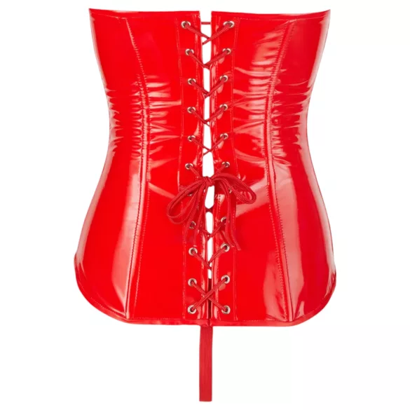 Black Level - Vinyl Korsett (Rot) - M