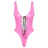 Black Level - Lack-Body für Damen (pink)