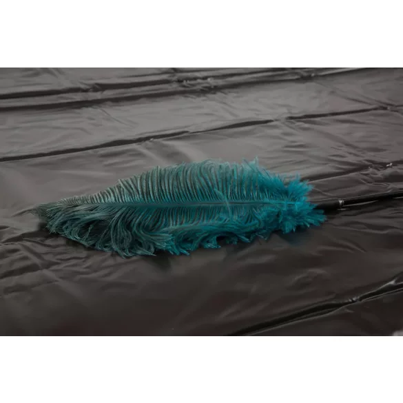 Lack-Laken - superweich - 200x230cm (schwarz)