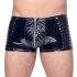 Black Level - Herren-Shorts mit Reißverschluss (schwarz)