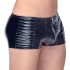 Black Level - Herren-Shorts mit Reißverschluss (schwarz)